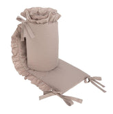 Belisima Muslin Pure Latte Protector cot bumper - Mari Kali Stores Cyprus